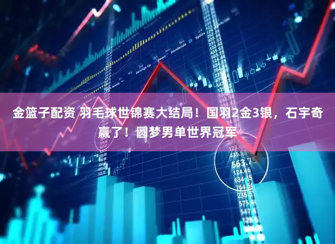 金篮子配资 羽毛球世锦赛大结局！国羽2金3银，石宇奇赢了！圆梦男单世界冠军